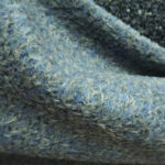 Cibelín s kašmírem šedo-modrý