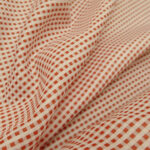 Žakárové plátno červenobílé