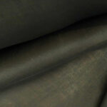 Voál černý lněný