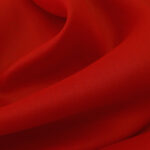 Plátno červené lněné