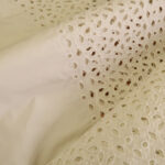 Šusťákovina smetanová s výšivkou Ermanno Scervino