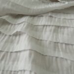 Šifon bílý se sámky