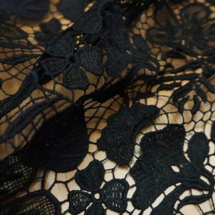 Krajka černá Ermano Scervino Haute Couture