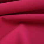 Krepdešín růžový double alá neopren