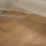 Tyl smetanový jemný