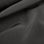 Krepdešín antracitově šedý