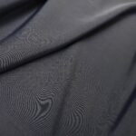 Plátno šedé hedvábné šanzánové