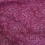 Plátno růžovofialové s květy od Vivienne Westwood