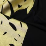 Úplet černý se zlatým vzorem monster Vivienne Westwood