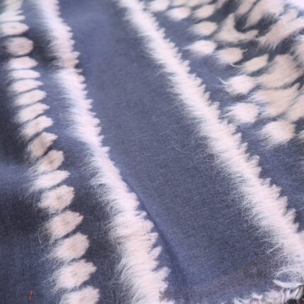 Žakárová kabátovka šedá s růžovým vzorem
