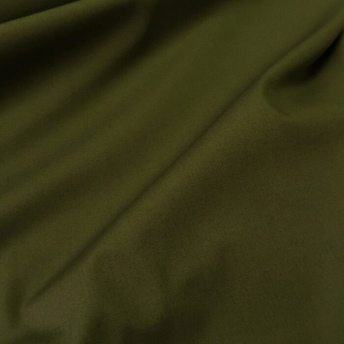 Popelín khaki zelený