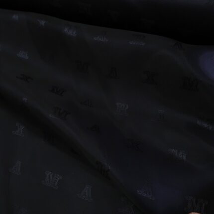 Podšívka černá žakárová Max Mara