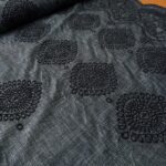 Vyšívaný denim á la madeira