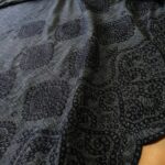 Vyšívaný denim á la madeira