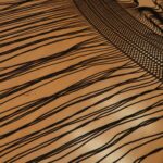 Síťovina černá á la krajka s třásněmi Missoni