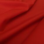 Satén červený vlněný