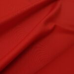 Satén červený vlněný