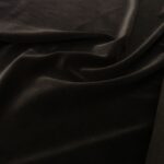 Samet černý úpletový