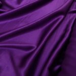 Satén fialový