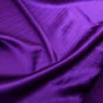 Satén fialový