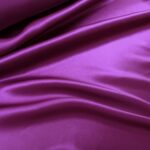 Satén fialový fuksiový