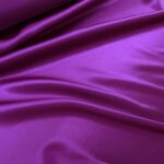 Satén fialový fuksiový