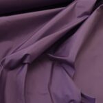 Taft fialový hedvábný