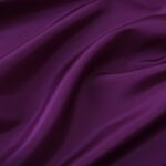Taft fialový hedvábný