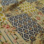 Batist se vzorem á la patchwork