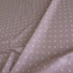 Batist růžový s drobnými lotosovými kvítky