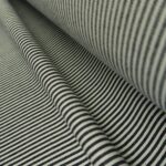 Denim smetanový s modrými pruhy