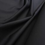 Serž černý vlněný double