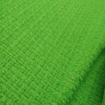 Buklé Chanel neonově zelené