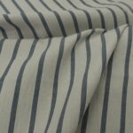 Plátno kouřově šedé s modrými proužky
