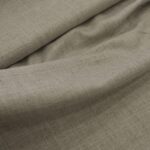 Kostýmovka režná béžová s vazbou homspen lněná