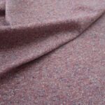 Tvíd růžový s modrými nopkami