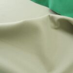 Sukno zeleno-slonová kost double s kašmírem