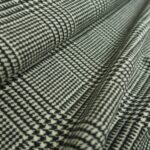 Kabátovka černo-bílá s glenčekovou kostkou