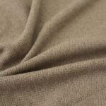 Kabátovka béžová s fialovou rybí kostí