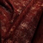 Žakár vínovo-zlatý á la žinylka