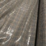 Kostýmovka černo-bílý glenček s průhlednými flitry