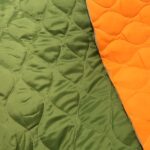 Prošev zelený/oranžový double