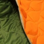 Prošev zelený/oranžový double