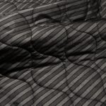 Prošev šedý pruhovaný double