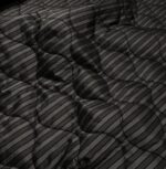 Prošev šedý pruhovaný double