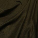 Kostýmovka khaki zelená s oranžovým rastrem