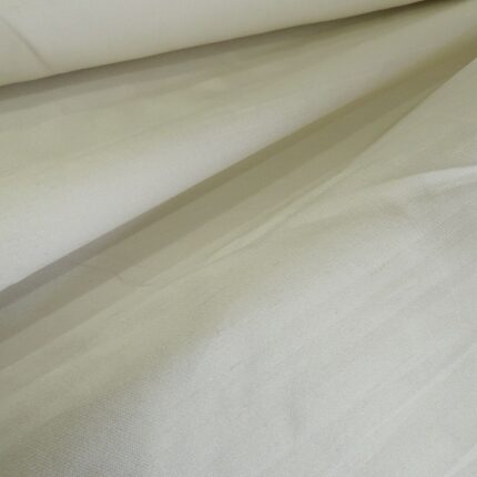 Šantung bílý hedvábný