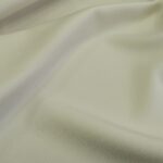 Krepdešín bílý žakárový s vetkanými proužky