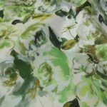 Serž bílý se zelenými květy