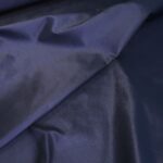 Taft modro-fialový šanzánový